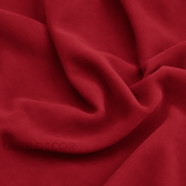 BELLA - Upholstery Fabric- Ruby Red