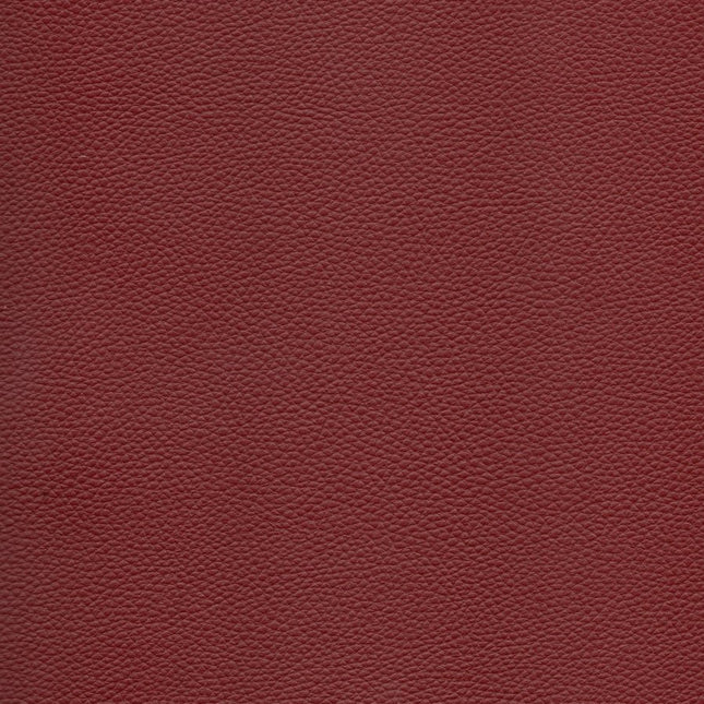 KLASSY- Leatherette Faux Leather Upholstery Fabric- Deep Burgundy