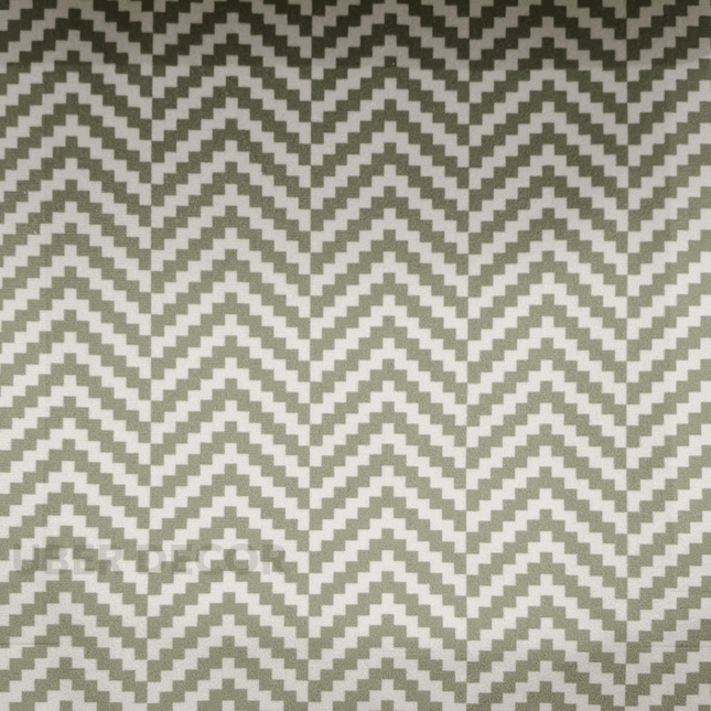 Teksun - Olive Stair-Step Chevron Textured Suede Upholstery Fabric - Olive Chevron Blocks