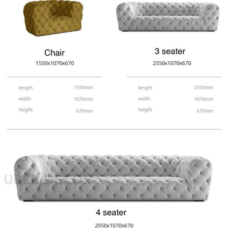 Tokyo Tranquil - Minimalist & Japandi Style - Luxury Sofa - For Lounge Area - Uber Decor