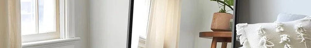 Archie Legends Two Legged Full Length Standing Mirror for Bedroom with optional LED light- Custom Size & Colour - Uber Decor