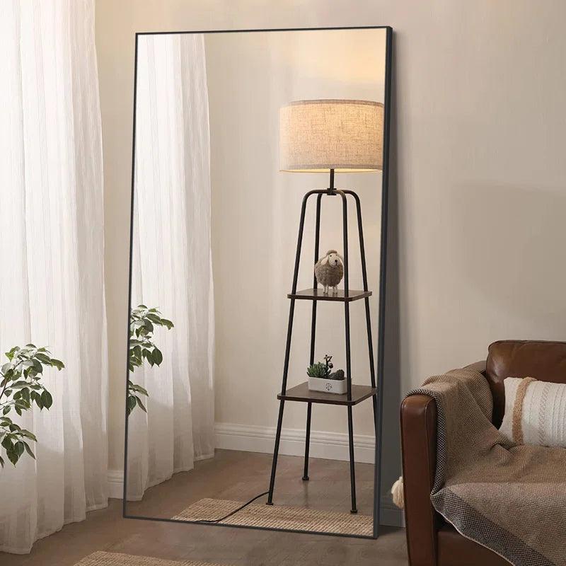 WideVision Metal Frame Full Length Mirror