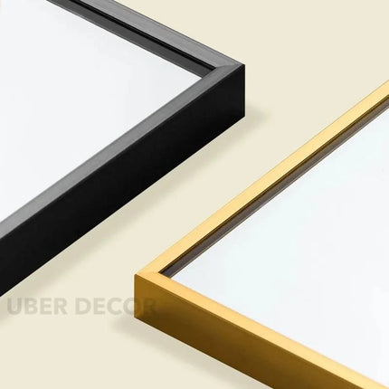WideVision Extra Large Wide Rectangle Metal Frame Full Length Standing Mirror for Bedroom