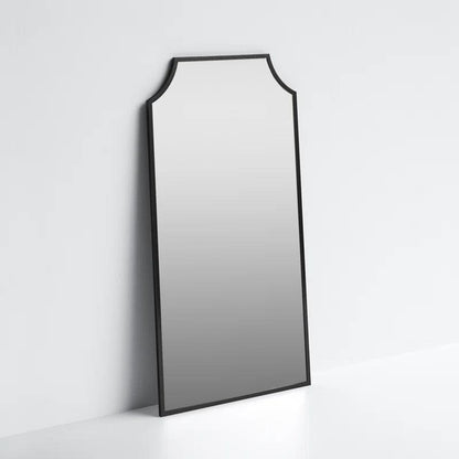 Draped Arch Metal Frame Full Length Mirror