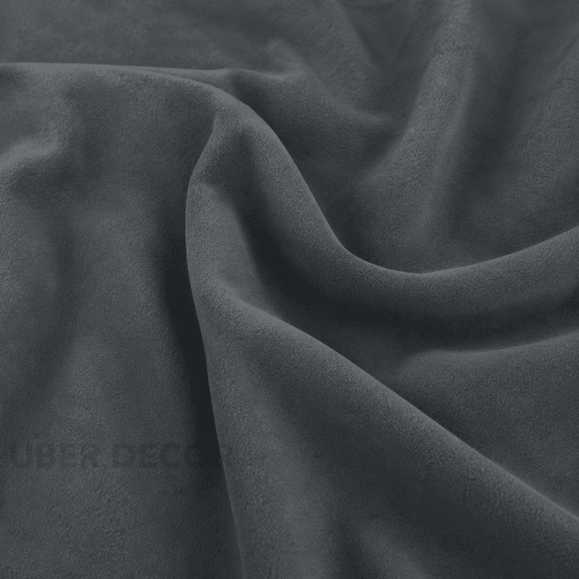 BELLA - Upholstery Fabric- Charcoal Gray