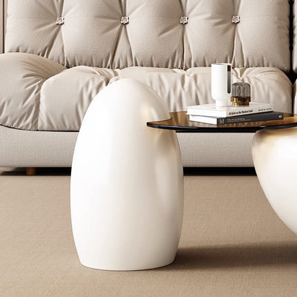 Jhelum Modern Sculptural Minimalist Coffee Table for Living Room