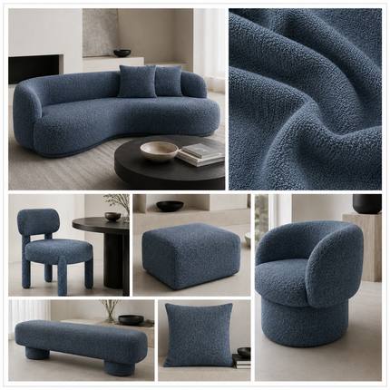 BURBERRY - Upholstery Fabric- Deep Mist Blue