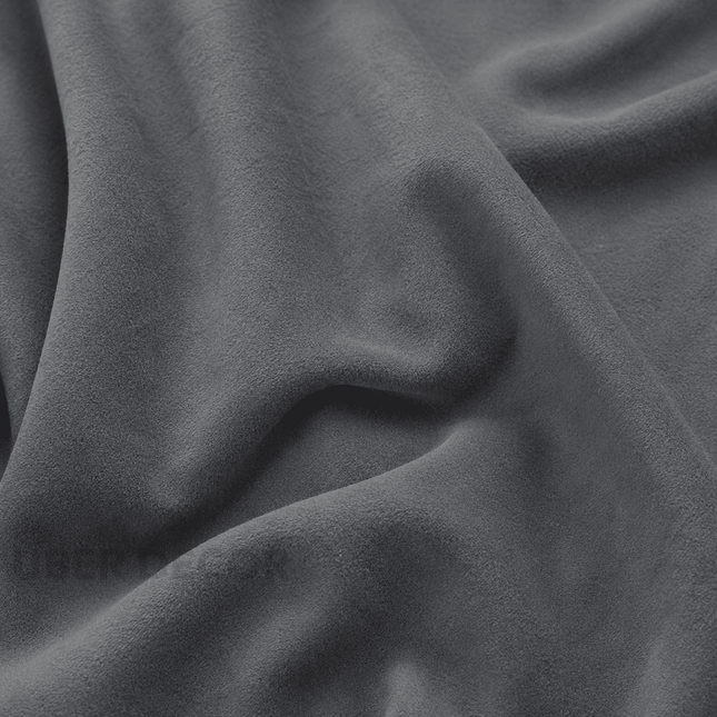 BELLA - Upholstery Fabric- Lead Gray