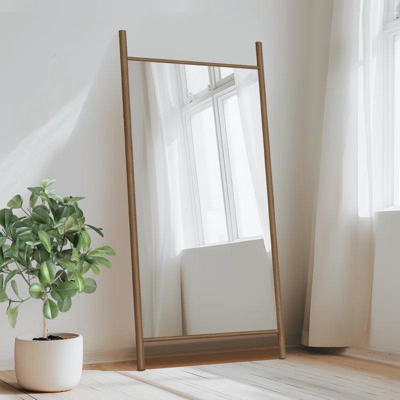 H-Frame Elegance Metal Frame Full Length Mirror