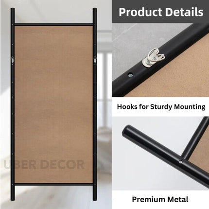 H-Frame Elegance- Metal Framed Rectangle Full Length Standing Mirror for Bedroom