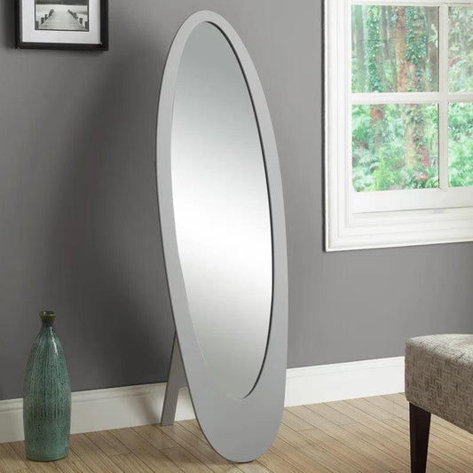 Colorful Contour Oval Floor Mirror