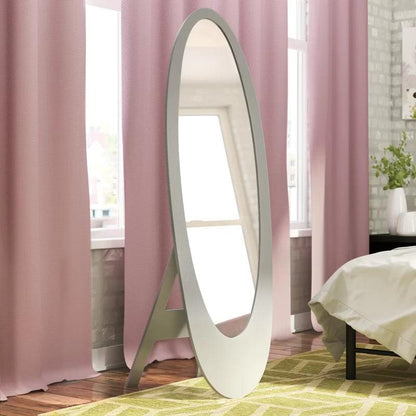 Colorful Contour Oval Floor Mirror