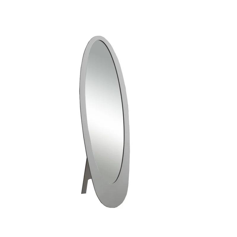 Colorful Contour Oval Floor Mirror