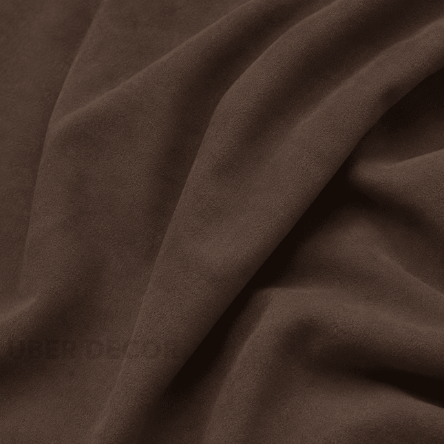 BELLA - Upholstery Fabric- Chocolate Brown