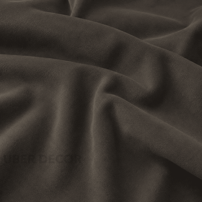 BELLA - Upholstery Fabric- Charcoal Brown
