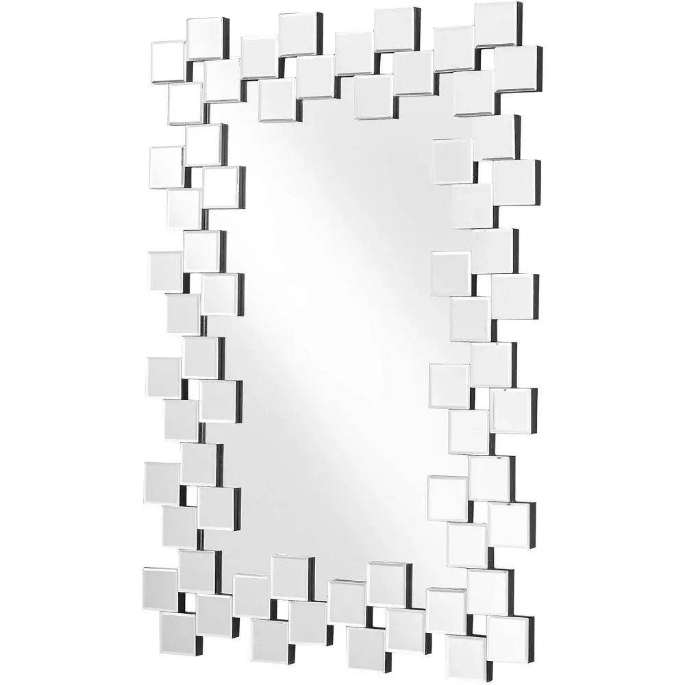 Eirene's Beauty: Modern Rectangular Designer Decorative Mirror for living room