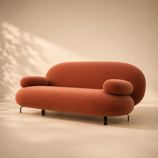 Montreal Modernity - Scandinavian & Minimalist Style Sofa - For Living Room or Lounge Area