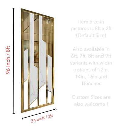 Designer Room Divider Stainless Steel Partition- Custom Metal Partitions