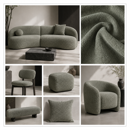 BURBERRY - Upholstery Fabric- Dusty Olive