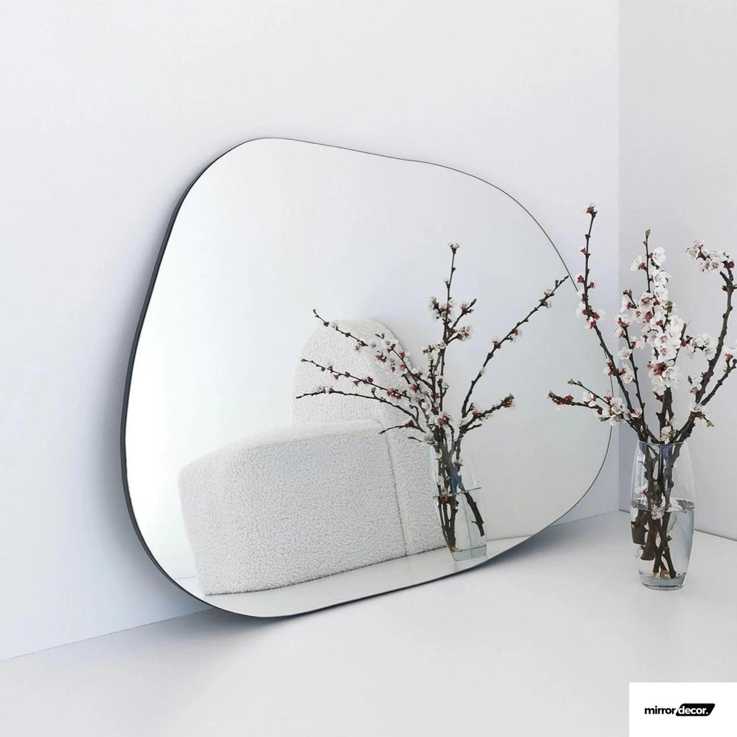 Irregular Charm Asymmetric Mirror