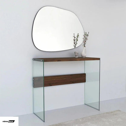 Irregular Charm Asymmetric Mirror