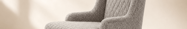 Nolan High Back Wing Chair – Modern Accent Seating for Living Room