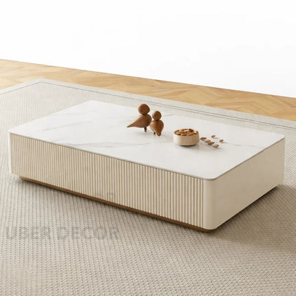 Nuvano Line – Luxury TV Cabinet, Modern Fluted Console, Minimalist Design, Low Base, Living Room Entertainment Unit