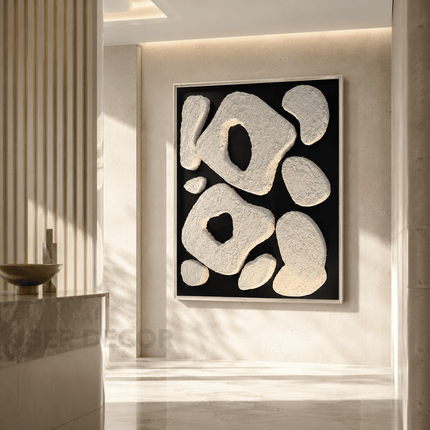 Pebble Harmony Minimalist Wall Art - product image 1