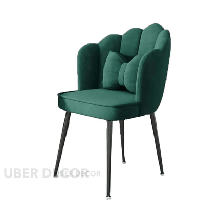 Laya Customizable Accent Chair with Pillow- Makeup Chair for Dressing Table Bedroom Accent or Living Room