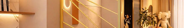 RAYEN Stainless Steel Directional Room Divider With Radiating Line Design For Living Room Dining Area And Contemporary Interior Spaces