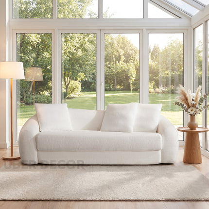 Sedona Cloud-Lounge Convertible Sofa Bed – Rounded Pull-Out Daybed
