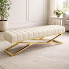 Cream Fuzzy Boucle