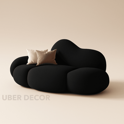Ghent Puff Lounge Sofa – Minimalist Nordic-Inspired Relaxing Seating for Living Rooms & Bedrooms