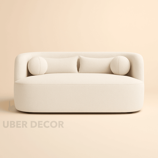 Aelira 68" Loveseat- Classic Cushioned 2 Seater Upholstered Sofa for Small Living Room or Bedside Couch