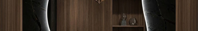 Cove Frameless Pebble LED Mirror with Front or Back Lit for Modern Vanity Spaces