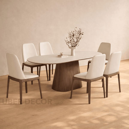 Havenmere Dining Table– Japandi  Inspired Elegance Meets Modern Comfort