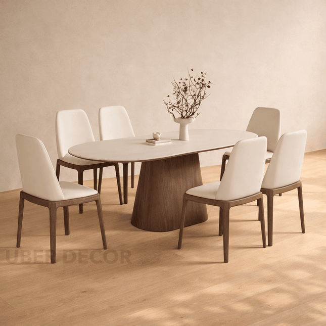Havenmere Dining Table– Japandi  Inspired Elegance Meets Modern Comfort
