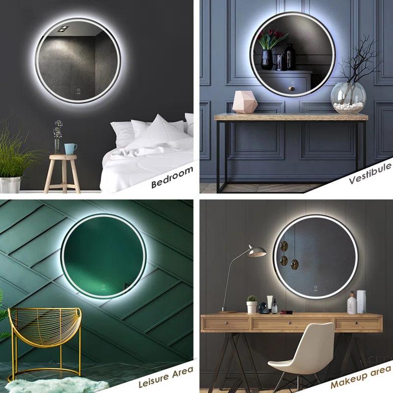 LumiSphere Radiant Round / Circular LED Mirror