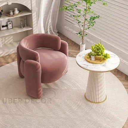 Eisha Accent Chair – Light Luxury Single Person chair, Small Unit Living Room Lazy Chair