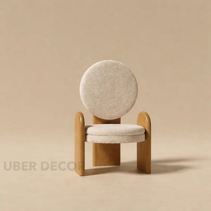 Orbit Rest Accent Armchair Postmodern European Inspired Fixed Base Statement Chairs Living Room and Lounge Room