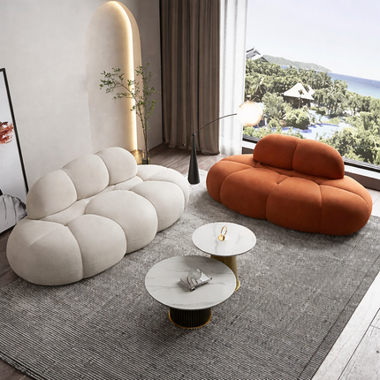 Tampere Modern Nordic Bean Bag Sofa – Italian-Inspired Minimalist Lounge Seating for Living Room or Studio Spaces