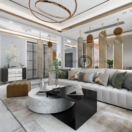 Opulent Nordic Style Metal Partition Wall Room Divider - Custom Metal Partition