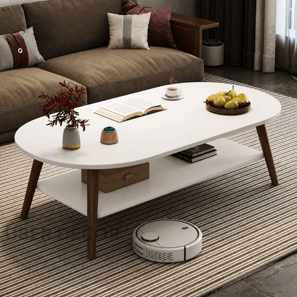 Orinoco Luxe Modern Coffee Table Versatile Round Centerpiece for Living Room or Dressing Corners