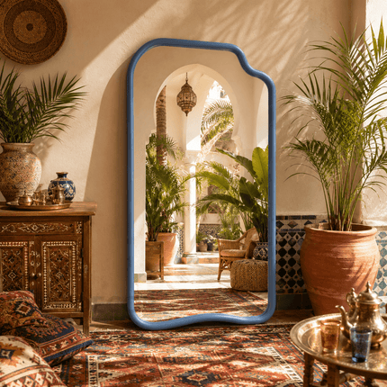 Sahara Organic Full Length  Moroccan Floor Mirror