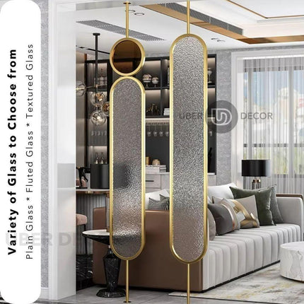 Opulent Nordic Style Metal Partition Wall Room Divider - Custom Metal Partition