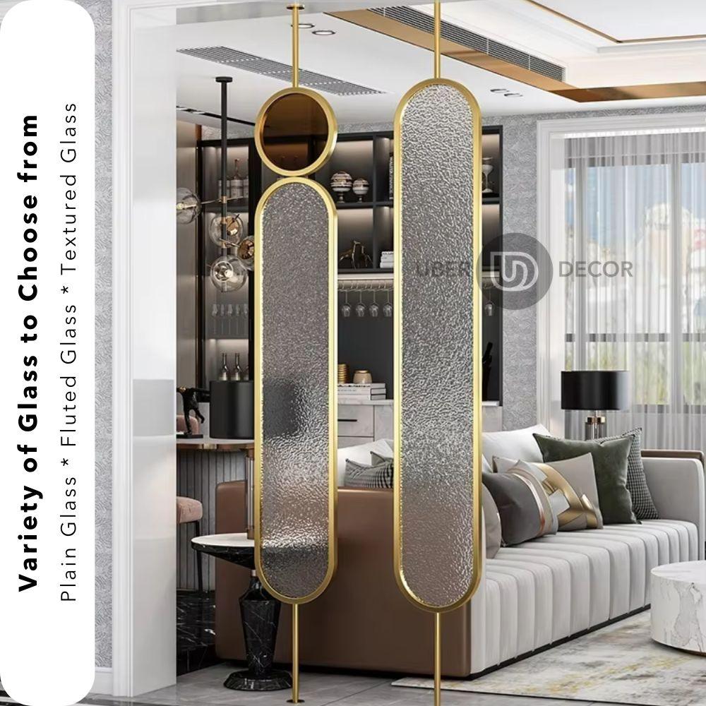 Opulent Nordic Style Metal Partition Wall Room Divider - Custom Metal Partition