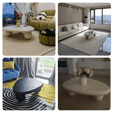 Rhine Lucido Italian Postmodern Standing Coffee Table Versatile Design for Living Room Study and Lounge Spaces