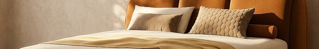Dreamy Drift Wabi-Sabi Curved Bed – Japandi Organic Platform Bed for Modern Bedrooms
