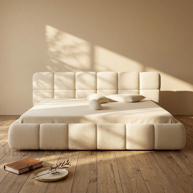 Naptide Bubble Bed – Contemporary Plush Platform Bed for Modern Interiors