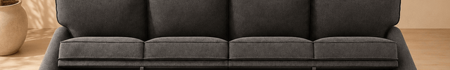 Capri Sleeper Sectional Sofa- 4 Seater Convertible Sofa Bed with Storage Seat for Living Room and Home Office
